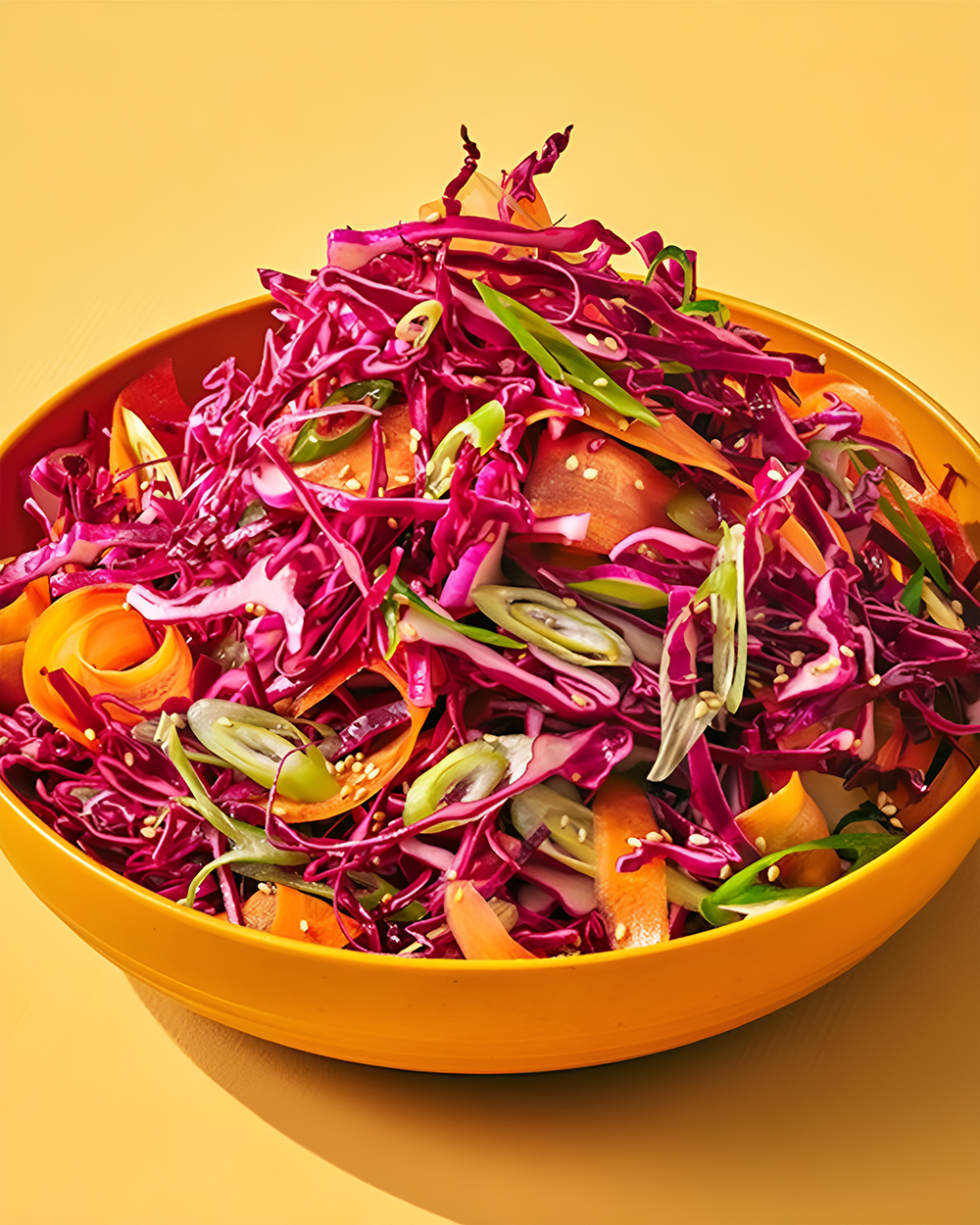 Plant-forward dish closeup