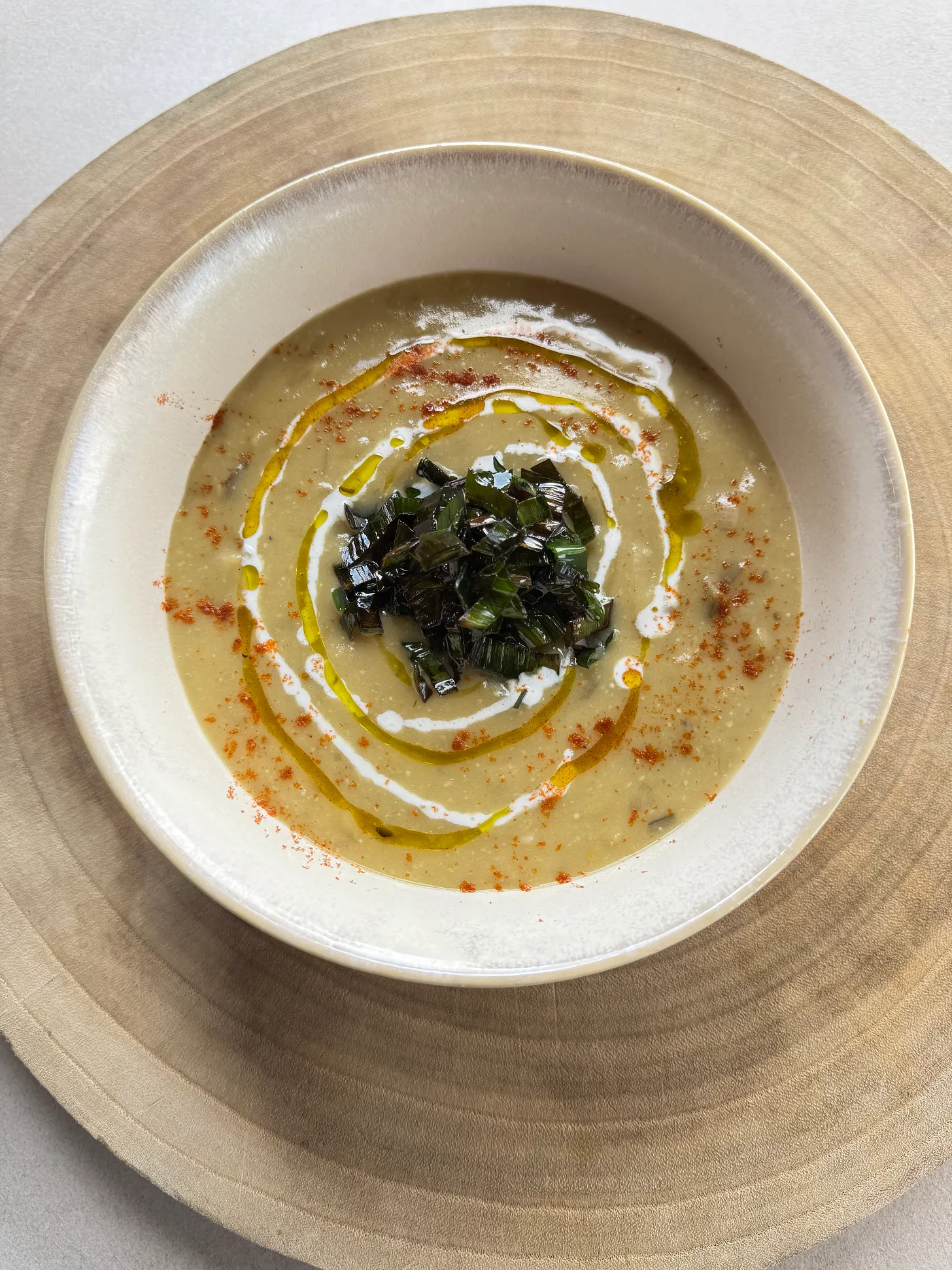 Signature plated dish