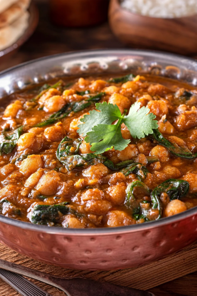 Chickpea & Spinach Stew