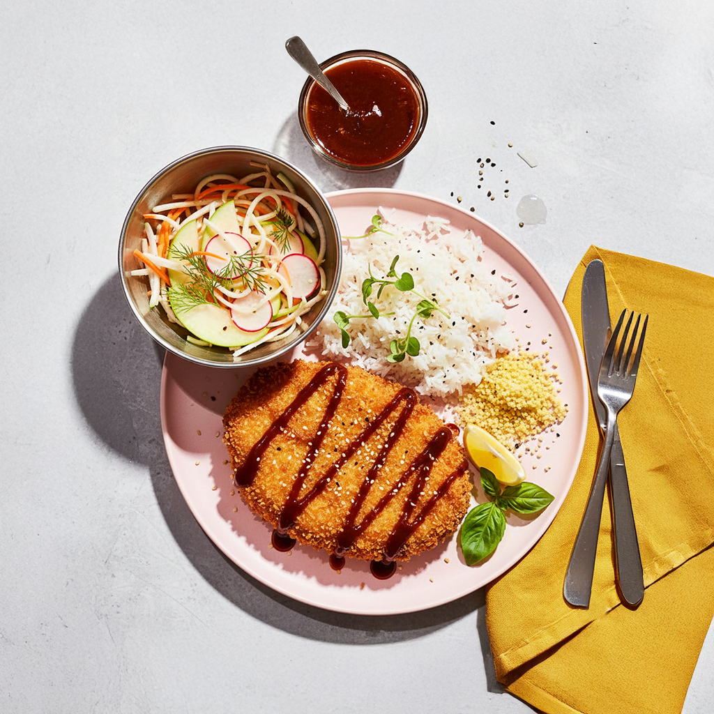 Signature plated dish