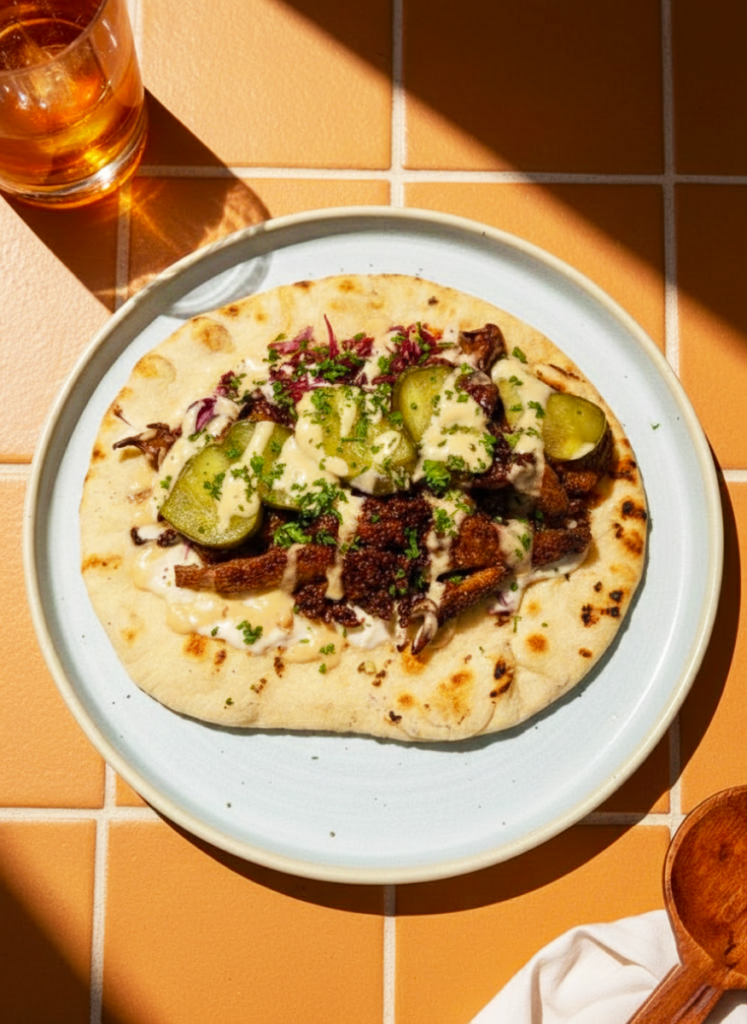 Oyster Mushroom Shawarma