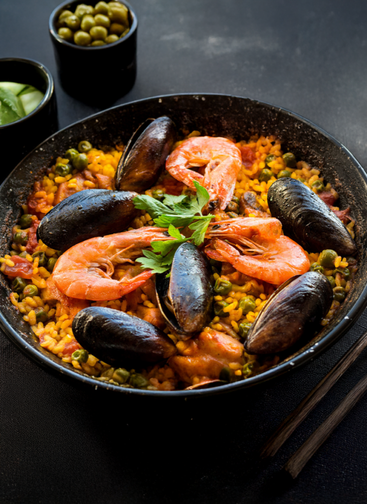 Paella with Vegetables