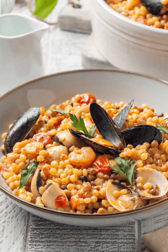 Sardinian Couscous with Clams (Fregola)