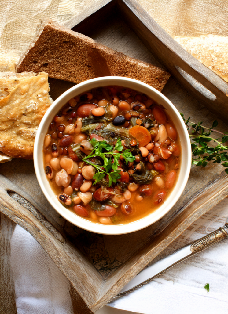 Vegetable Soup Garlic & Basil